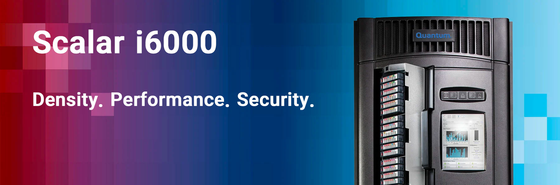 Qantum Scalar i6000 پردازش موازی داده ها پارس Tape Library